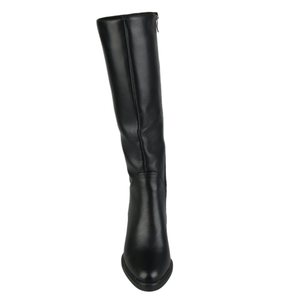 cizme damă piele ecologică negru 0163404
