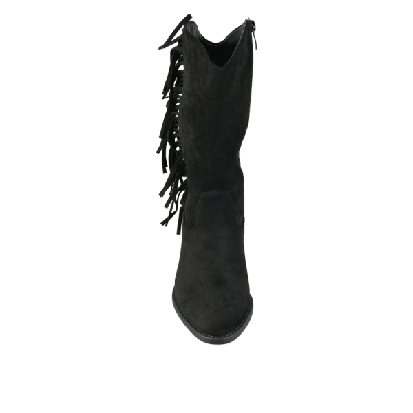 cizme damă textil negru 0162834