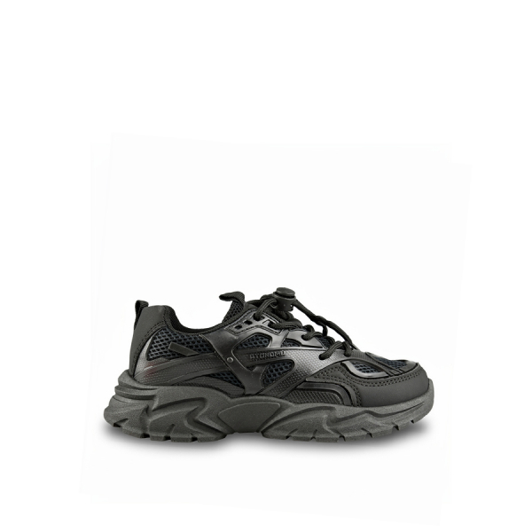 kids sneakers eco leather/textile black