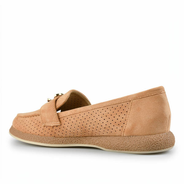 lady's shoes textiles beige 0160485