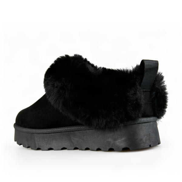 lady's boots textiles black 0163364