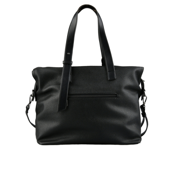 lady's bag synthetic leather black 0163289