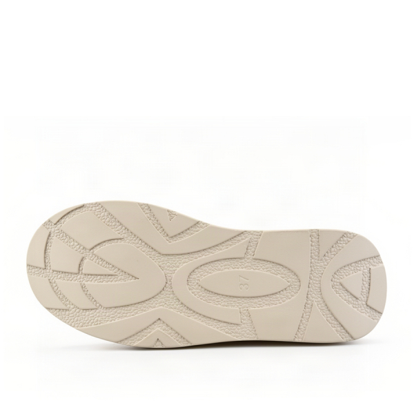 lady's shoes genuin leather light brown 0163346