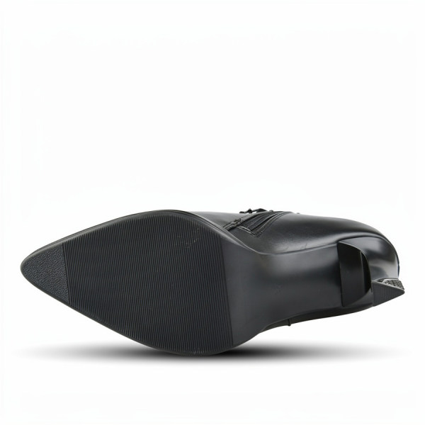botine damă piele ecologică negru 0162067