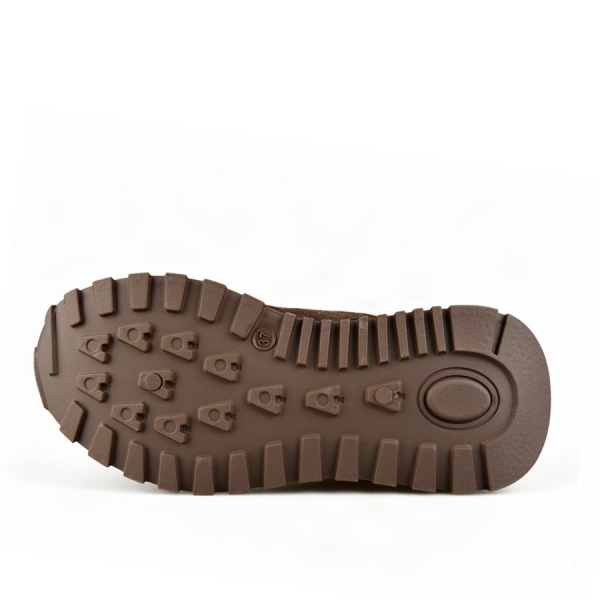adidași damă textil/piele ecologică maro 0162579