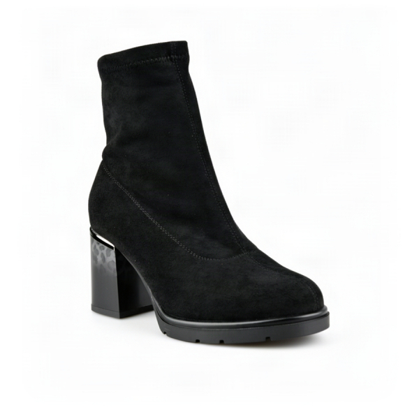 lady's boots textiles black 0162486