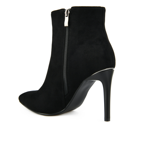 botine damă textil negru 0162048