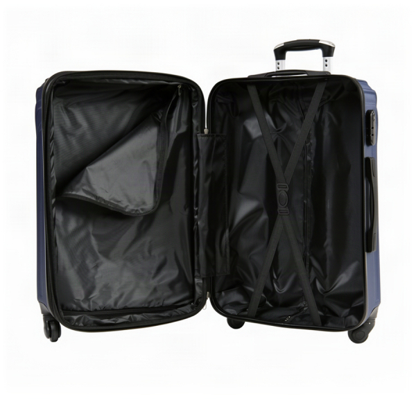 medium suitcase ABS plastic tŭmno sin dark blue 0163673